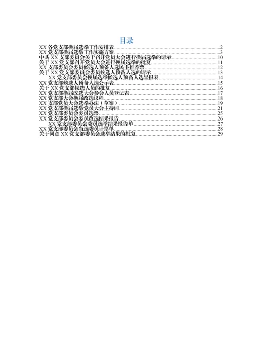 党支部换届改选材料.docx