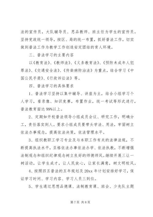 青少年普法活动方案.docx