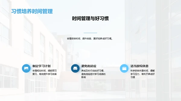初中生行为习惯塑造