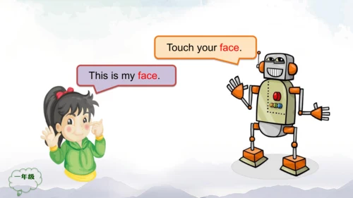 Unit 2 Face Lesson 2 课件(共34张PPT)
