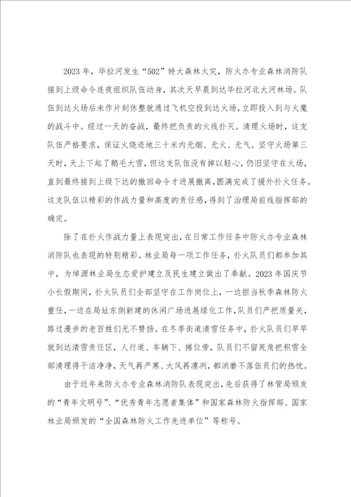 消防个人三等功事迹材料