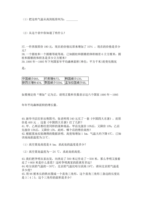 小升初数学应用题50道【word】.docx