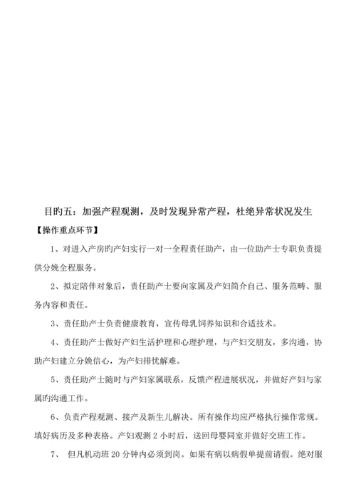 产科十大安全目标的指引与标准流程.docx