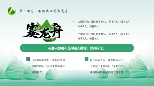赛龙舟中国风中国传统节日端午节通用PPT模板