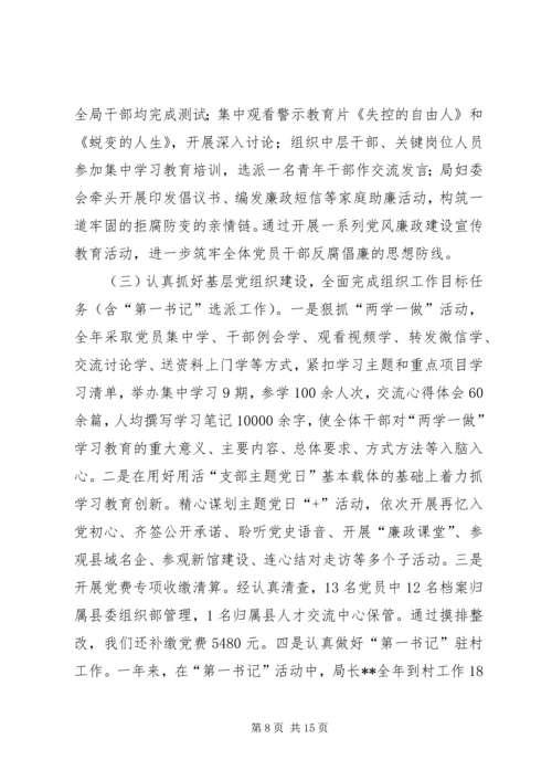 县档案局XX年综合目标责任制自查报告 (2).docx