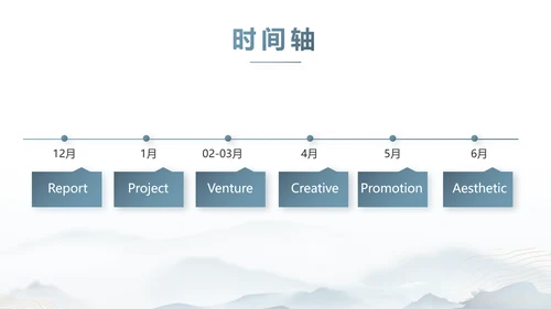 蓝色中国风道德与法治总结PPT
