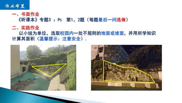 数学小专题：第七章  坐标与面积
