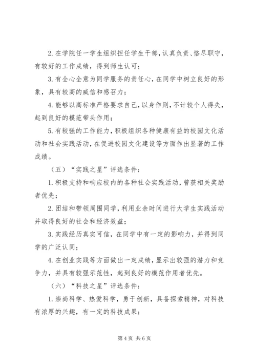 初一级校园之星发言稿 (4).docx