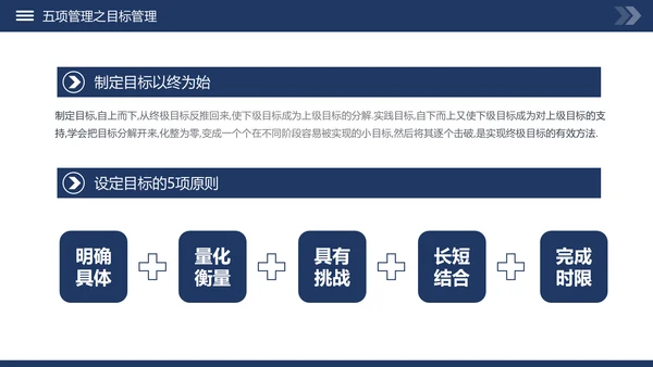 高绩效五项管理企业培训课件动态PPT模板