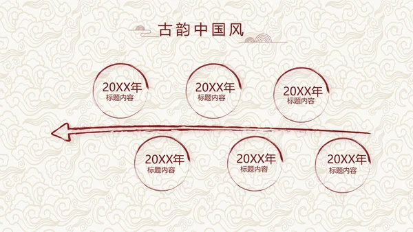 古香红色酒店餐饮创业商业计划书工作总结汇报计划动态PPT模板