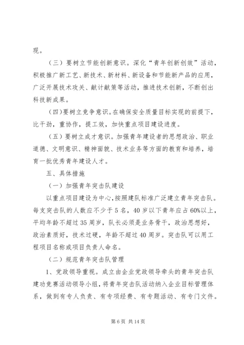 青年突击队活动方案.docx