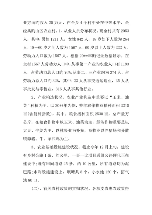 乡镇调研报告.docx