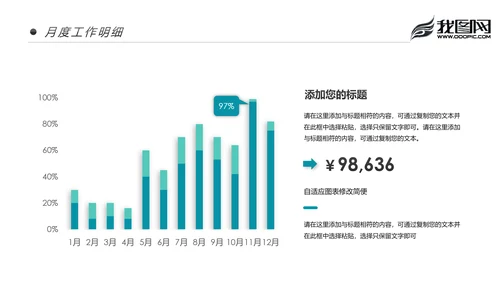 时尚大气2020商务年度年中总结述职报告PPT模板