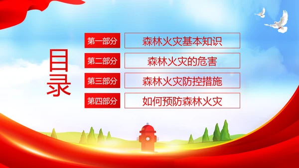 3月21日世界森林日森林火灾森林防火主题班会PPT