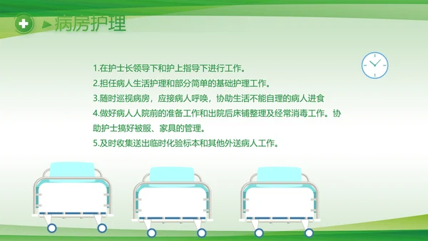 绿色清新医疗医药公司产品介绍PPT