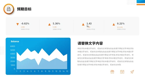 商务风蓝桔双色系开题报告答辩PPT答辩1