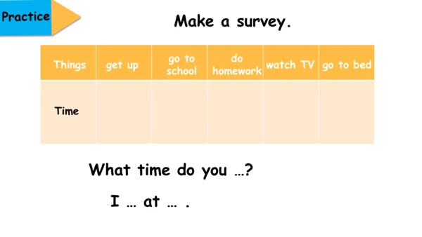 Module 8 Unit 1 What time does your school start 课