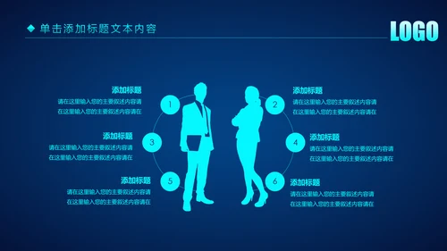 蓝色科技公安警察特警武警网络民警PPT模板