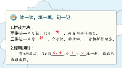 统编版语文一上第二、三单元 复习课件