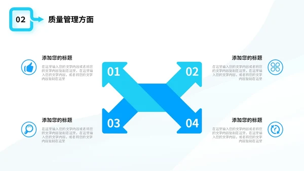 简约形状商务风2024年生产部年终工作总结商务通用PPT年终总结