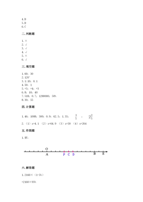 日照市小升初数学测试卷完整版.docx