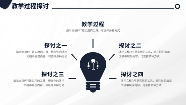 黑白色教育培训教学课件上课公开课讲课微课说课比赛大赛汇报述职PPT模板