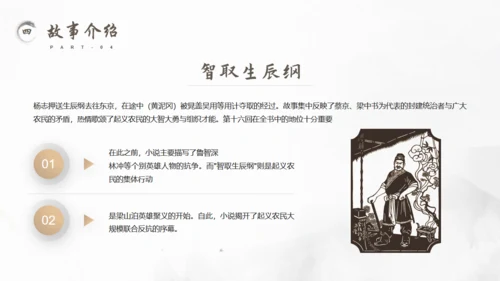 古典名著《水浒传》读书笔记通用PPT