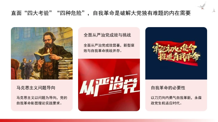 深刻把握重要领导关于党的自我革命的重要思想的核心要义ppt课件