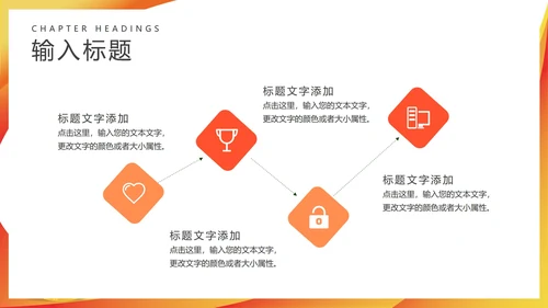 黄色简约风年终工作总结汇报PPT模板