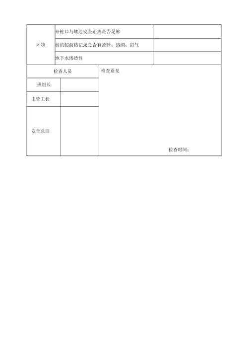 危险性较大工程验收表危大工程