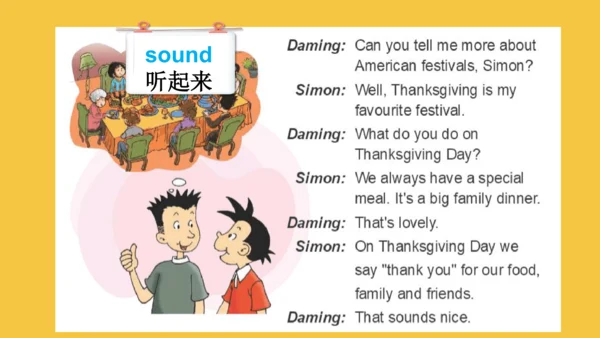 Module 4 Unit 1 Thanksgiving is my  favourite fest