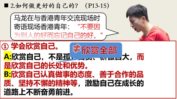 2.2 做更好的自己 课件(共21张PPT)