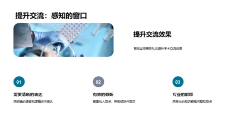 学术交流与商务礼仪