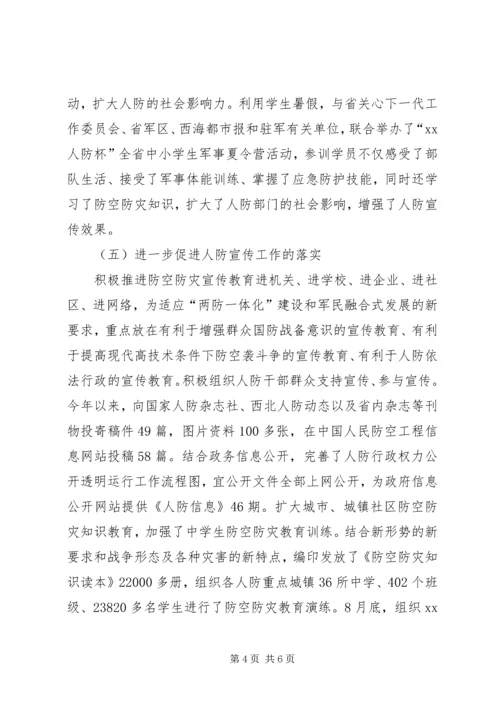 人防办年度宣传工作总结.docx