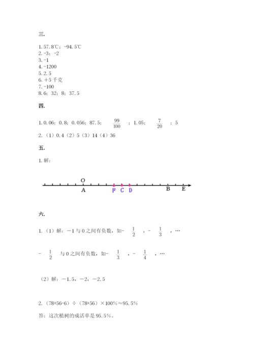 辽宁省【小升初】2023年小升初数学试卷及答案（历年真题）.docx