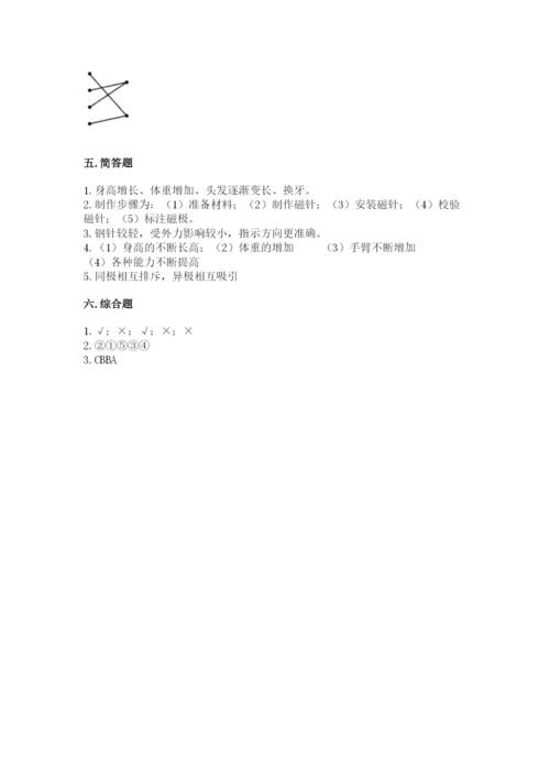 教科版小学科学二年级下册 期末测试卷【培优】.docx