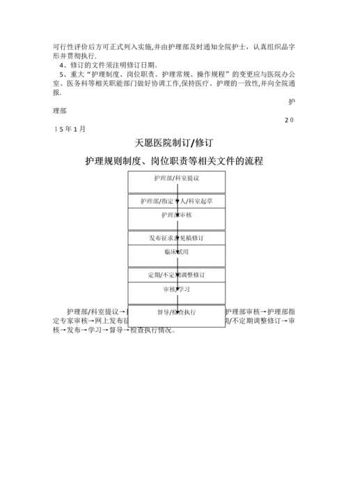 护理规章制度及岗位职责定期修订管理办法.docx