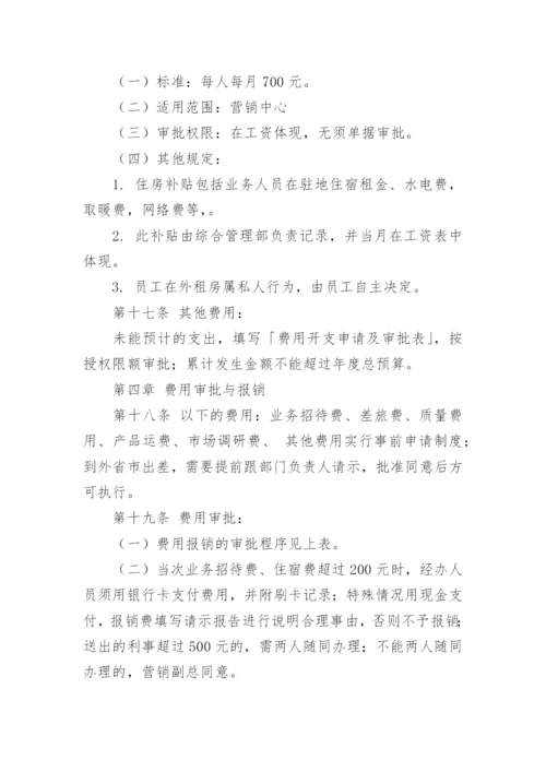 销售费用管理制度.docx