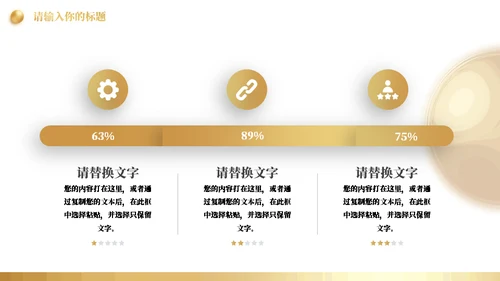 金色舞台商业项目营销策划书通用PPT模板