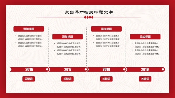 喜庆年年终总结暨新年计划PPT模板