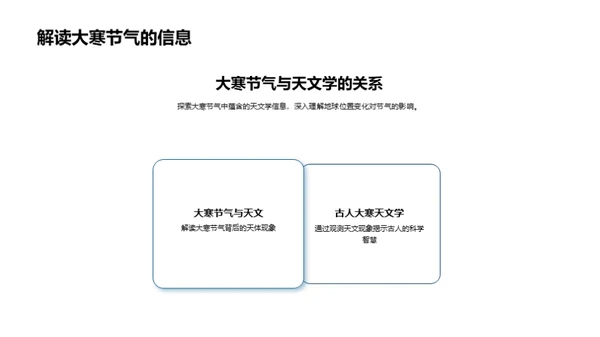 天文奥秘下的大寒节气