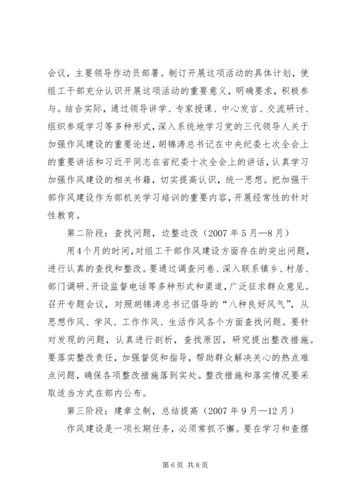 作风建设年活动意见.docx