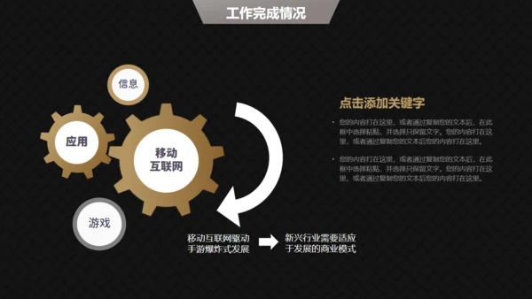 高端黑金商务商业计划书通用PPT模版