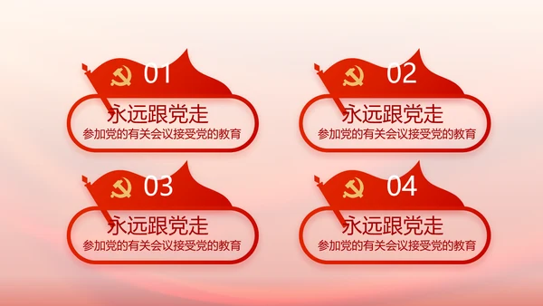 党支部党员大会工作总结汇报动态PPT
