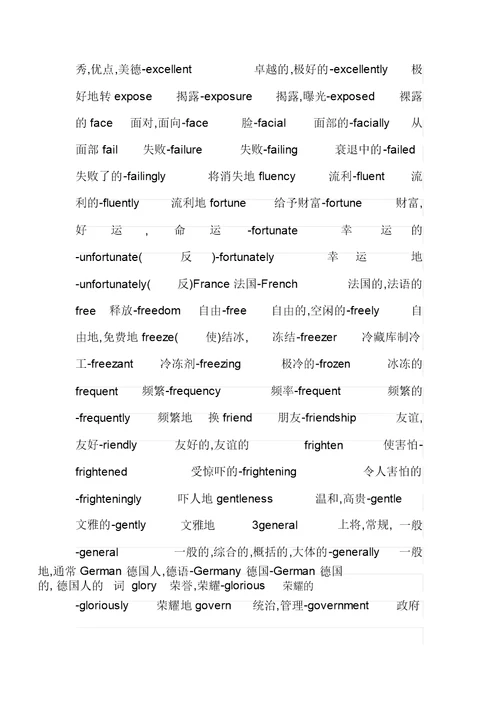 高考教案英语语法填空必备词汇计划