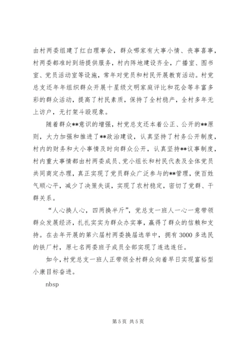 村党支部先进事迹材料(1).docx