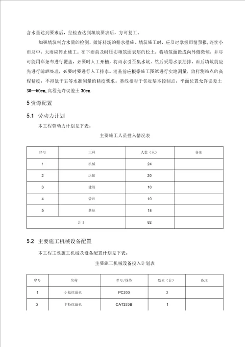 土石方回填施工方法