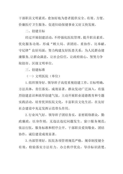 文明服务示范单位实施专业方案.docx