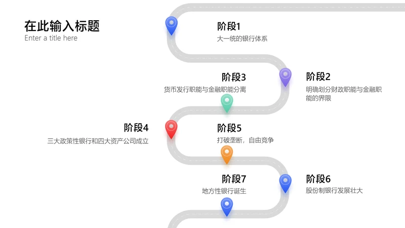 简约风流程多项PPT内容页
