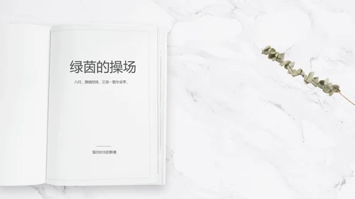 致青春毕业季大学毕业纪念册电子相册动态PPT